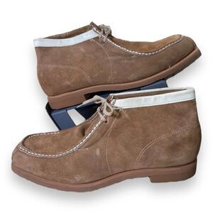 Hy-Test Moccasin Steel Toe Suede Leather Boots 98986 Men's 12C